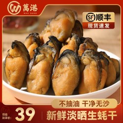 万港 广西生蚝干 500g