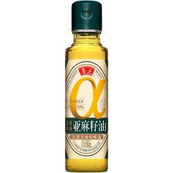 鲁花 亚麻籽油 180ml 瓶装