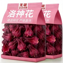 麟德堂 云南洛神花干玫瑰茄旗舰店正品果脯洛神花干搭桑葚泡水花茶花草茶