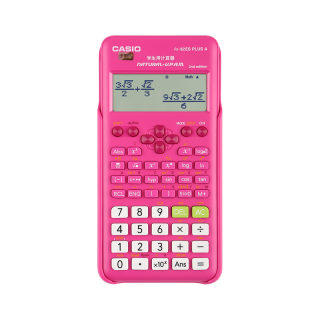 CASIO 卡西欧 FX-82ES PLUS A-2 函数科学计算器 臻红