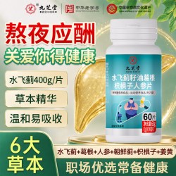 九芝堂 水飞蓟籽油奶蓟草葛根人参片 盒