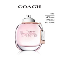 COACH 纽约女士淡香水雾隐玫瑰花香调旗舰店正品