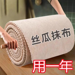 恬舒 丝瓜抹布吸水不粘油洗碗布  25cm*25cm*20条