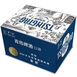 青岛啤酒 白啤 500ml*12罐