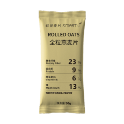 机灵麦片 全粒燕麦即食纯燕麦片粗粮隔夜高膳食代餐澳洲进口