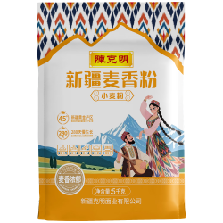 陈克明 新疆麦香小麦粉 中筋 2.5kg 家用饺子面包粉