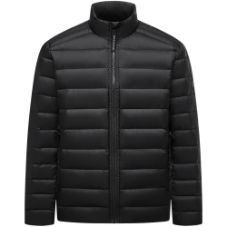 波司登 B260135037 鹅绒立领羽绒服 黑色 M
