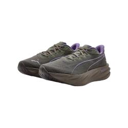 PUMA DEVIATE3 氮气科技 迷雾灰绿青铜 42.5 男子跑步鞋