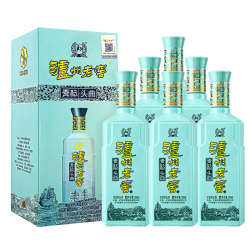 泸州老窖 青酝头曲浓香型白酒浓香型白酒礼盒装整箱 52度 500mL 6瓶