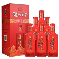泸州老窖 红酝头曲浓香型白酒整箱装  52度 500mL 6瓶 整箱装原件发货