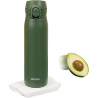 虎牌 MKR-W060-GRT 弹盖保温杯 橄榄绿 600ml