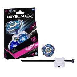 X Courage Dran S 6-60V CX 入门套装,攻击型顶部和发射器;正宗 Takara Tomy 战斗上衣游戏,男孩和女孩玩具 8+