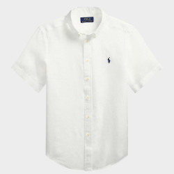 RALPH LAUREN Little Boy's & Boy's Linen Short-Sleeve Shirt