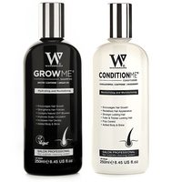 Watermans Hair Growth 洗发水和护发素套装 - 促进您的成长,遭受*问题,试试这个屡获殊荣的组合。 非常适合女性和男性*问题。