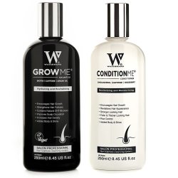 Watermans Hair Growth 洗发水和护发素套装 - 促进您的成长,遭受*问题,试试这个屡获殊荣的组合。 非常适合女性和男性*问题。