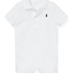 RALPH LAUREN Baby Boys Soft Cotton Polo Shortall