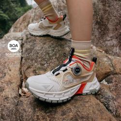 FILA 男中大童（33-40）儿童简约舒适轻便百搭户外鞋