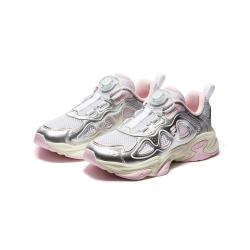 FILA 女中大童（33-40）复古跑鞋女童低帮跑步鞋