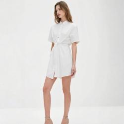 alexanderwang ALEXANDER WANG 女式夏季时尚简约休闲衬衫裙连衣裙