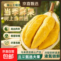 马来西亚 猫山王榴莲 D197 3-3.6斤