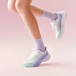 安踏 毒刺7代丨夏季网面透气软底舒适缓震回弹女跑步鞋耐磨轻便运动鞋
