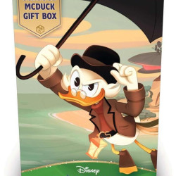 Ravensburger Disney Lorcana TCG: Scrooge McDuck 礼品盒 - Glimmer 铝箔促销卡,5 个组合包,储物盒和隔板 - 集换式卡牌游戏和迪士尼收藏品 - 适合 8 岁以上儿童
