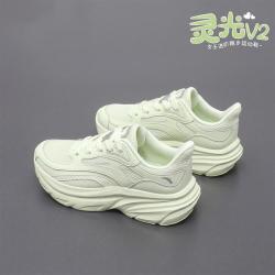 安踏 灵光V2 女款增高透气缓震跑鞋