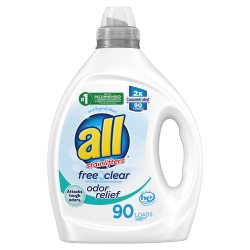 ALL 洗衣液 适用于敏感肌肤 无香料 浓缩 2268ml