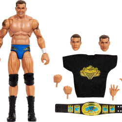 Mattel WWE 终极版 Randy Orton 粉丝收购套装 6 英寸(约 15.2 厘米)可动公仔和配件 - 超过 10 件,包括可互换的头部和手部,JCX43