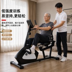 杰森 R3X 卧式健身车 07 轻康养运动磁控免插电