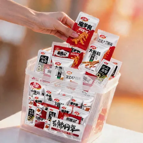 88VIP:卫龙 辣条零食大礼包757g60包