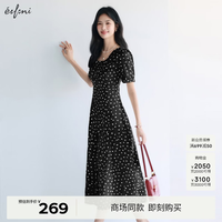 伊芙丽 1F4499902 黑色 S 连衣裙