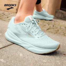 BROOKS Adrenaline GTS 24 缓震支撑跑鞋 云雾蓝/椰奶色/蘑菇褐 38