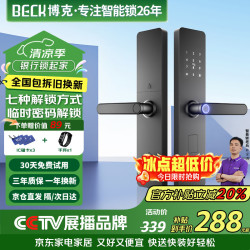 博克 V10 指纹密码开锁 智能门锁