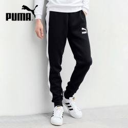 PUMA 532939-01 T7系列透气束脚 黑色 M 运动裤
