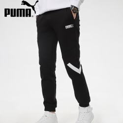 PUMA 运动潮流舒适束脚卫裤 531336-01