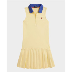 RALPH LAUREN 小童款/大童款 半拉链 Polo 衫裙