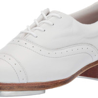 BLOCH 女式 Jason Samuels Smith S0313L 舞蹈鞋 柔软 休闲 White 尺码8