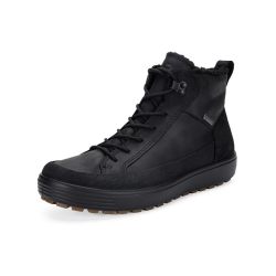 ECCO 爱步 男士柔酷7号 Soft 7 登山靴 黑色 44.5 EU
