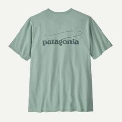 Patagonia - Men's Casting Logo Responsibili-tee巴塔哥尼亚责任T恤