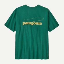 Patagonia 巴塔戈尼亚责任T恤Patagonia - Men's Casting Logo Responsibili-tee