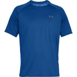 Under Armour 安德玛 男式 运动T恤 科技2.0短袖T恤 圆领 短袖 宽松版型 Royal (400)Graphite Small