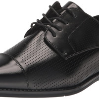 STACY ADAMS 男性 牛津鞋 Kepler Cap Toe Oxford 20204-001 柔软 舒适 Black 尺码8.5