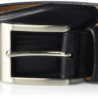 Allen Edmonds 男式 39501 服装-腰带 Wide Basic Dress Belt Black 42