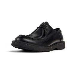 Camper 男式 Norman K100999 Wallabee, 黑色