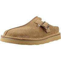 Clarks 其乐 男式 Solsbury 穆勒拖鞋, Dark Sand 绒面革