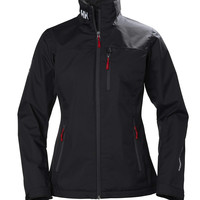Helly Hansen 女性 运动外壳夹克 Helly Hansen女士船员中层防水防风透气航海夹克 防水 透气 992 Black 尺码X-Large