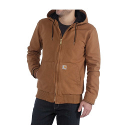 Carhartt 男士运动夹克 J130，Carhartt Braun，M