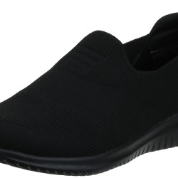 Skechers 女式 滑步 运动鞋 149551 步行鞋 缓震 休闲 Black 3 尺码8.5