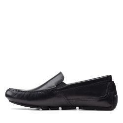 Clarks 男性 现代 Markman 牛津鞋 Black Leather 尺码8.5